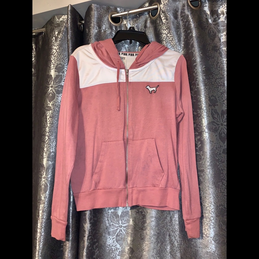 Pink Victoria’s Secret Zip Up